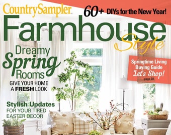 Country Sampler Farmhouse Style – Spring 2024 | Magazine PDF