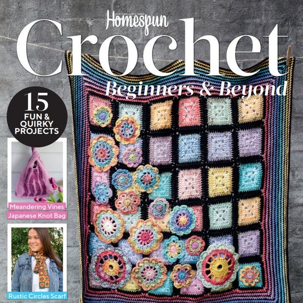 Homespun Crochet – Ausgabe 6 2023 | Zeitschrift PDF
