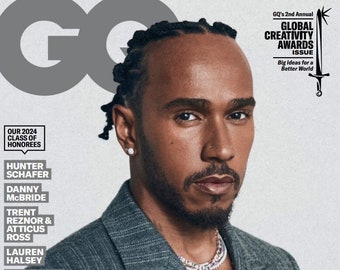 GQ USA (Lewis Hamilton)- April/May 2024 (PDF)