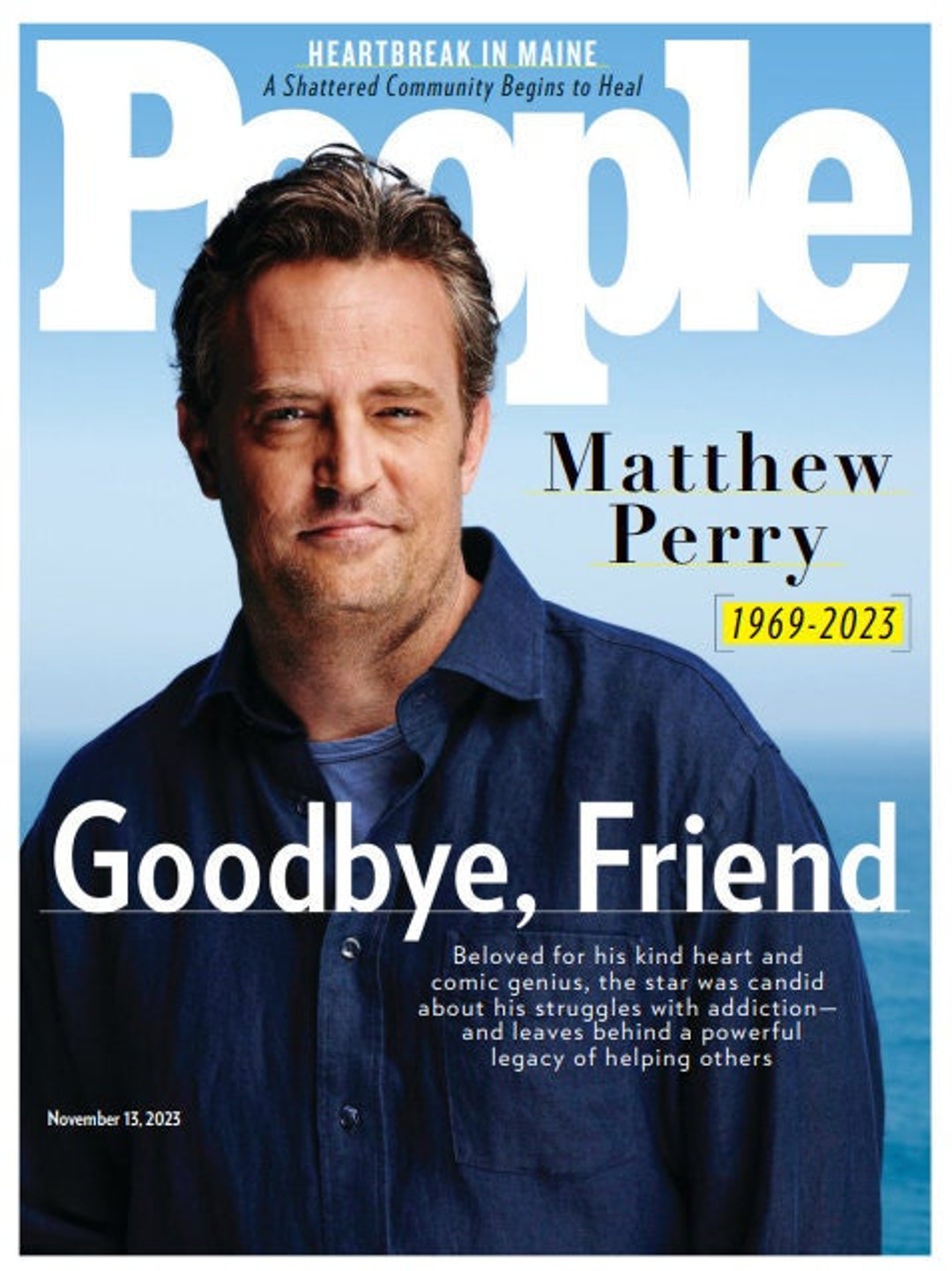 People USA matthew Perry November 13, 2023 PDF Etsy
