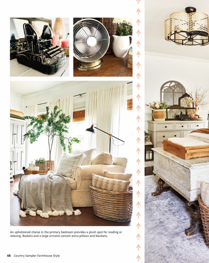 Country Sampler Farmhouse Style Spring 2024 Magazine PDF Etsy