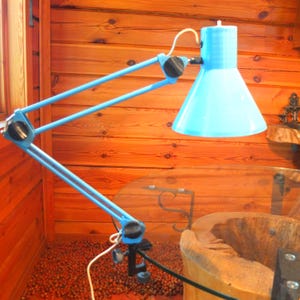 Desk lamp Vintage industrial lamp Loft Industrial lamp  Industrial light Gift for him Home industrial decor Vintage lighting  Retro lamp
