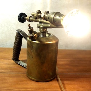 table lamp best gift personalized gift gift for he Loft Industrial lamp  Industrial light  Vintage lighting  Retro lamp