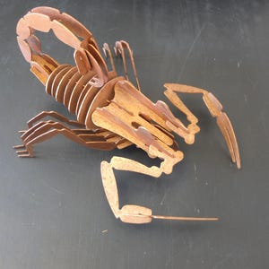 cadeau fait main scorpion en métal vintage pour scorpions cadeau personnalisé cadeau pour lui cadeau drôle meilleur cadeau décoration d'intérieur cadeau fait main