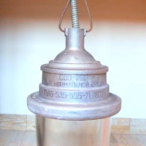 industrial lamp pendant lamp Industrial light Loft light street light Gift for him  industrial garage light  bunker lamp