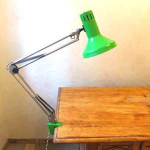 Desk lamp Vintage industrial lamp Loft Industrial lamp  Industrial light Gift for him Home industrial decor Vintage lighting  Retro lamp
