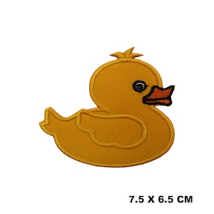 Cute Baby Duck Cartoon Logo Iron/Sew Patch Embroidered Applique For Clothes