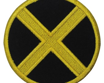 X Men Superhero Movie Logo Iron/Sew On Patch Embroidered Applique For Clothes