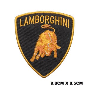 Motor Car Brand Logo Iron/Sew On Patch Embroidered Applique For Clothes
