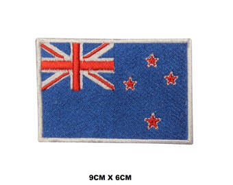 Nieuw-Zeelandse vlag ijzer/naai patch geborduurd applique voor kleding