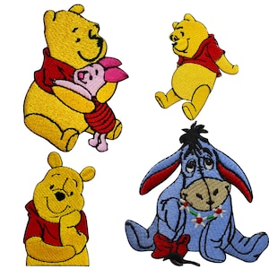 Personaje de dibujos animados de Disney planchar/coser en apliques bordados para ropa