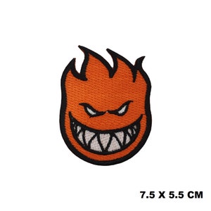 Halloween Cartoon Face Logo Iron/Sew Patch Embroidered Applique For Clothes