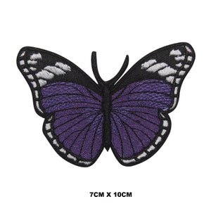 Beautiful Butterfly Cartoon Logo Iron/Sew On Patch Embroidered Applique For Clothes