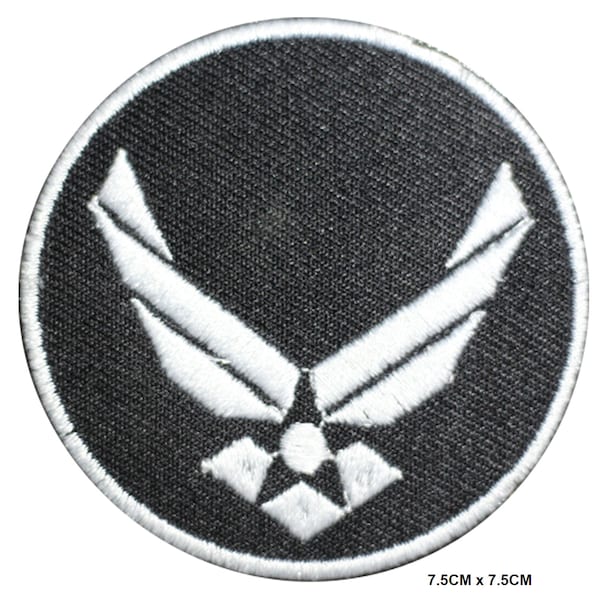 U.S.Air-Force Logo Iron/Sew On Patch Embroidered Applique For Clothes