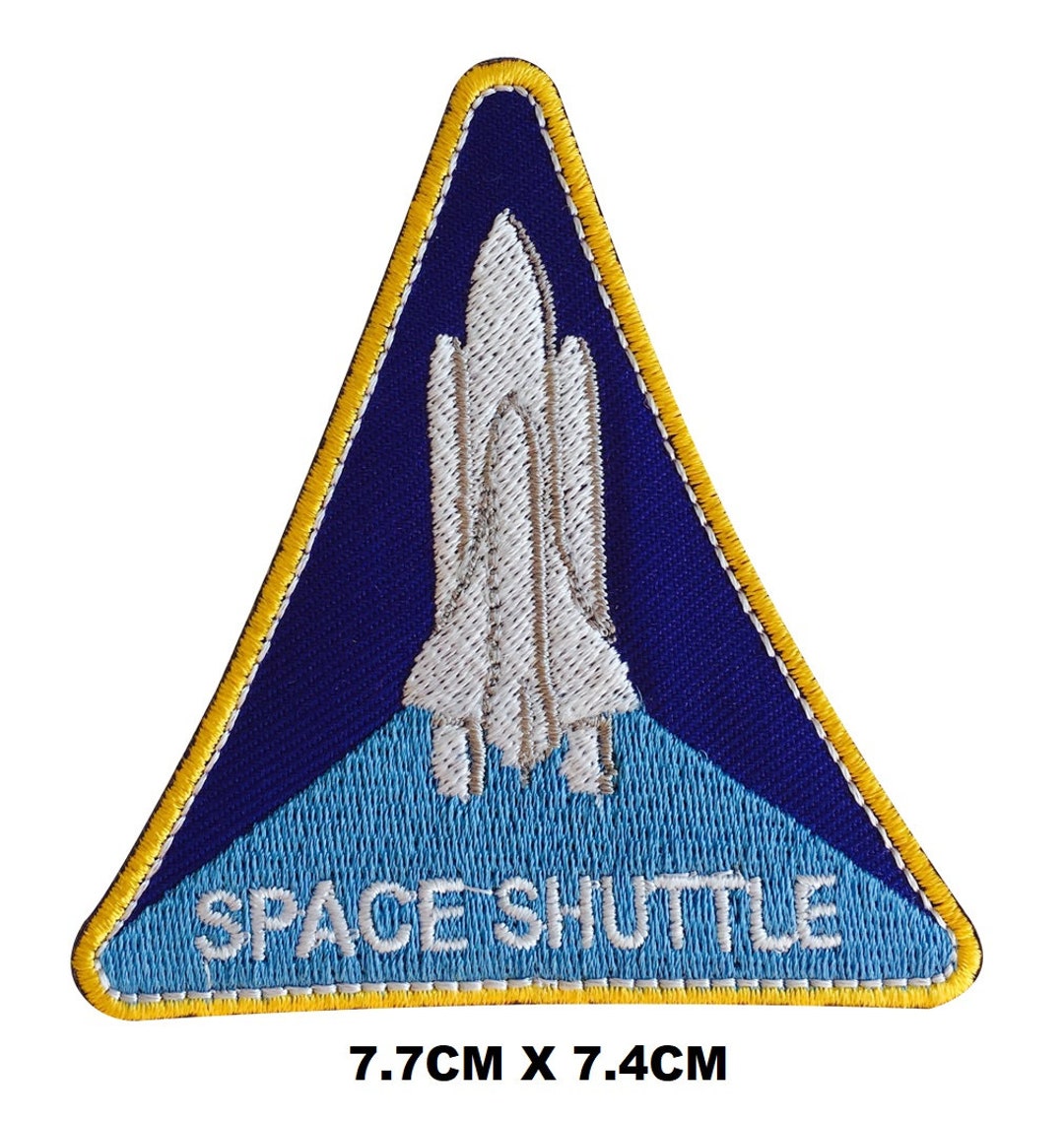 NASA USA Space Shuttle Logo Iron/sew on Patch Embroidered Applique for ...