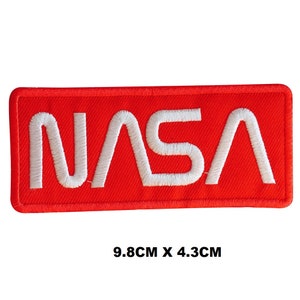 NASA USA Logo Opstrijkbare patch Geborduurde applique voor kleding