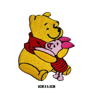 Cartoon Logo Aufnäher zum Aufbügeln / Aufnähen gestickte Applikation für Kleidung