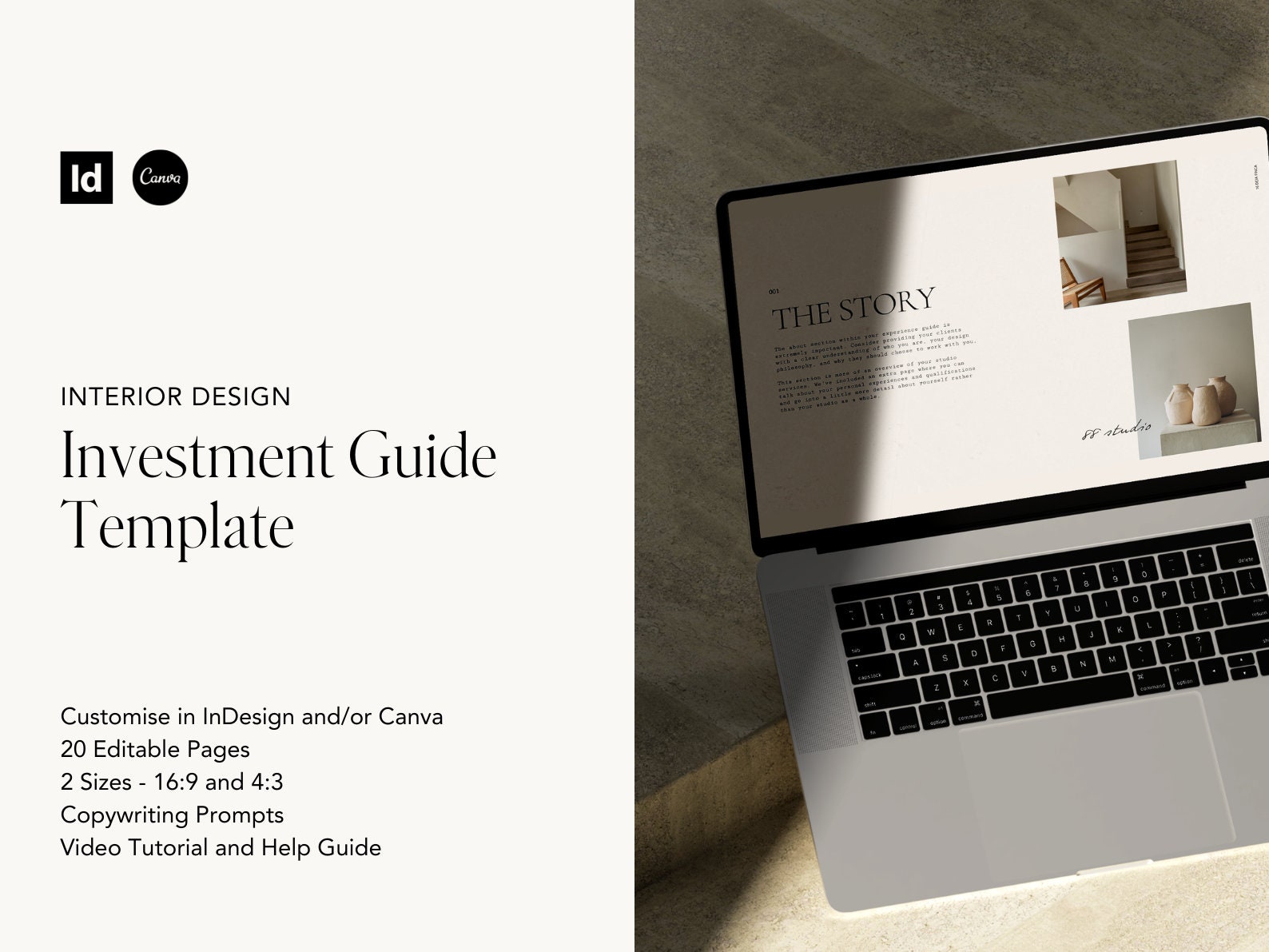 Interior Investment and Services Guide Template Canva