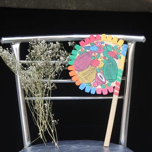 Indian Hand Fan, Wooden Hand Crafted  Hand Fan Custom Fan For Guests Personalized Summer Event Fan, Home Decor Unique Hand Fan, Gift For She