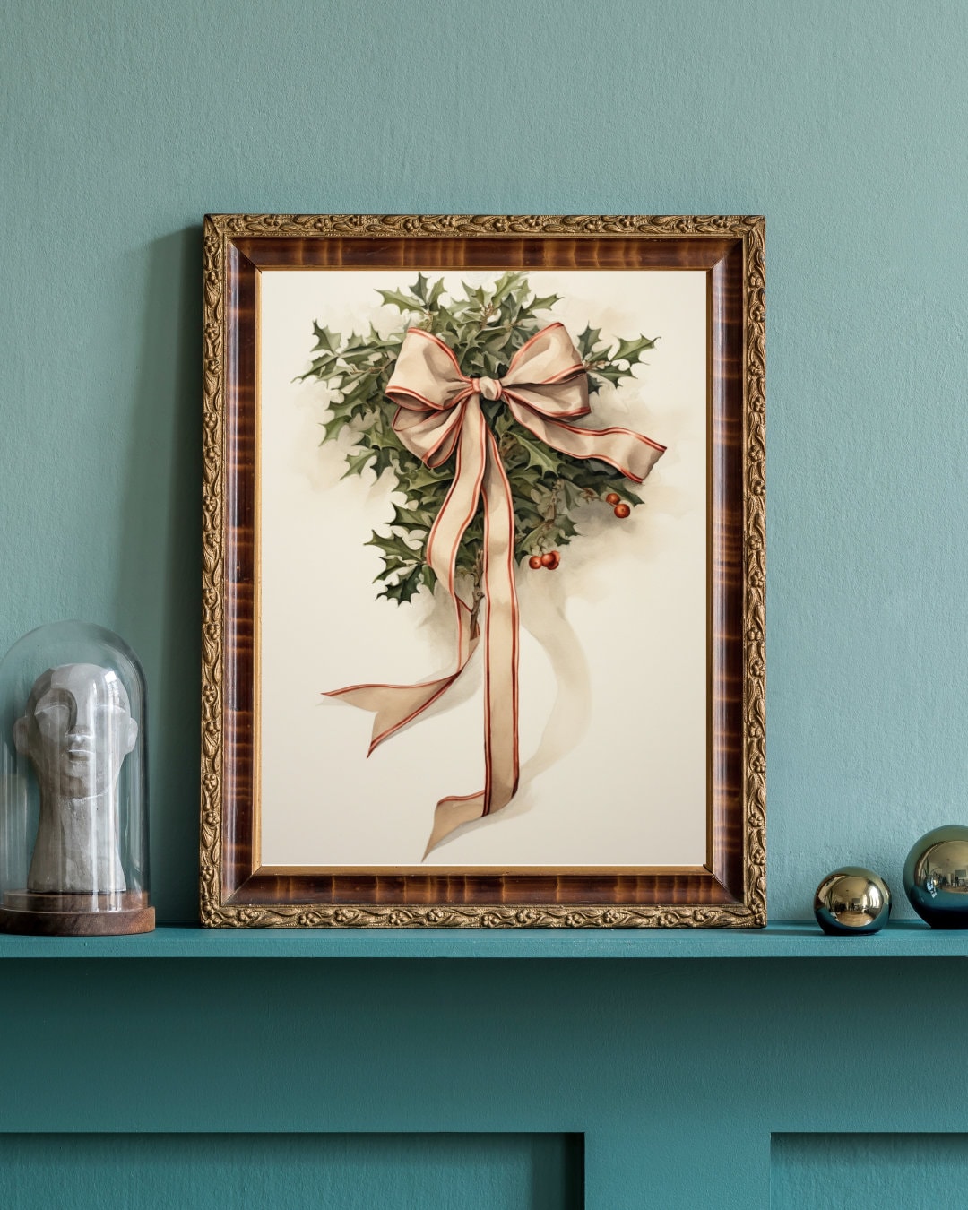 Vintage Christmas Wall Art 