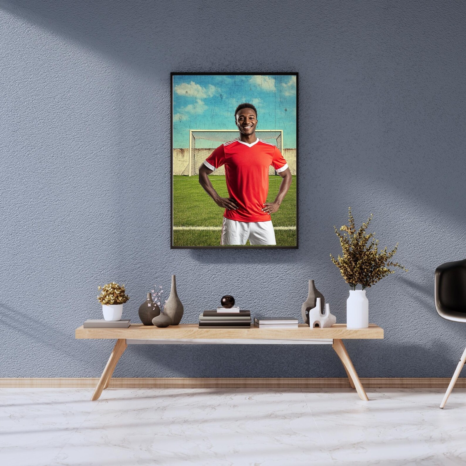 65 Soccer Goal Backdrop Digital Download, Football Field Background ...