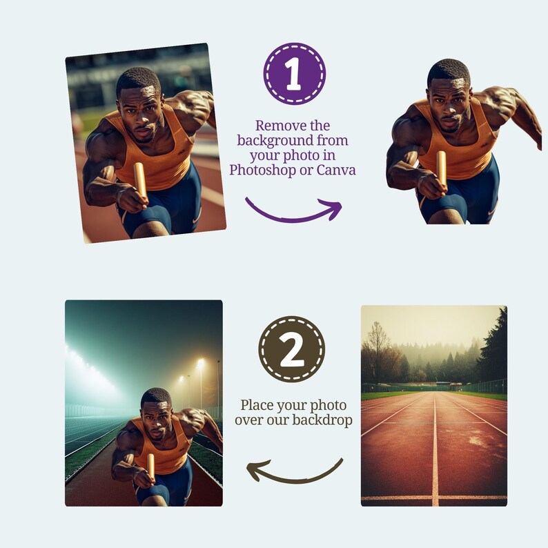 45 Track and Field Backdrop for Photoshoot, Running Track Photography ...