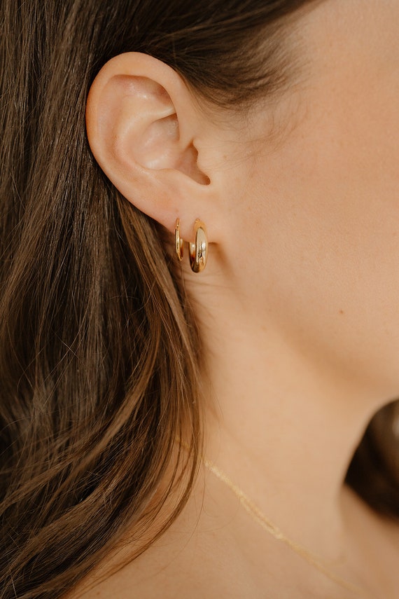 Orecchini A Cerchio In Argento | Gioielli - Foto 3