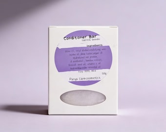 tea tree and lavender conditioner bar