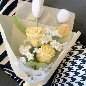 Crochet Rose Pattern – Amigurumi Flower PDF, Handmade Crochet Flower, Floral Decor Pattern, Gift for Crochet Lovers