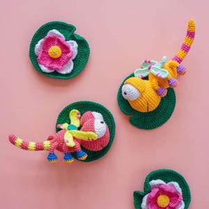 Crochet Dragonfly Pattern English PDF – Amigurumi Insect Toy Pattern for Kids, Handmade Soft Bug Plush, Beginner Friendly Crochet Tutorial