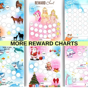 Printable Easter Reward Chart for Kids - Bunny Behavior Chart - Spring ...