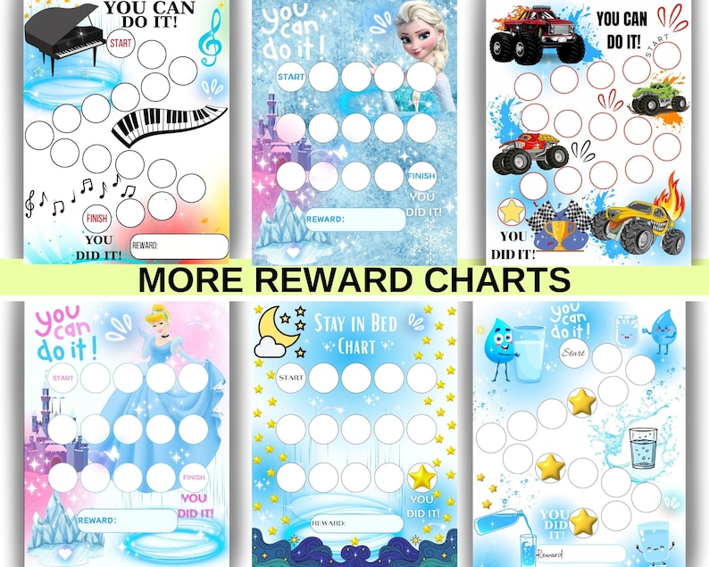 Teeth Brushing Reward Chart: Kids Dental Hygiene Sticker Chart ...