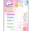 Teeth Brushing Reward Chart: Kids Dental Hygiene Sticker Chart ...