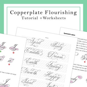 Feuilles de travail florissantes sur cuivre + tutoriel