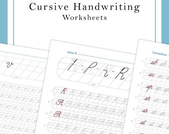 CURSIVE HANDWRITING WORKSHEETS
