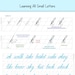 CURSIVE HANDWRITING TUTORIAL - Etsy