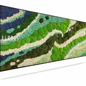 Moss art - BEMOSS® - Swirl -