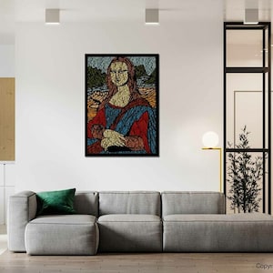 Moss art - Mona Lisa - BEMOSS®