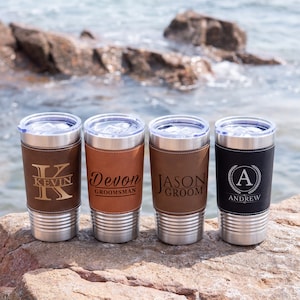 Personalised Tumbler for Men, Birthday Gifts for Him, Groomsmen Proposal Gifts, Best Man Gift, Bachelor Party Gifts, Wedding Party Gifts