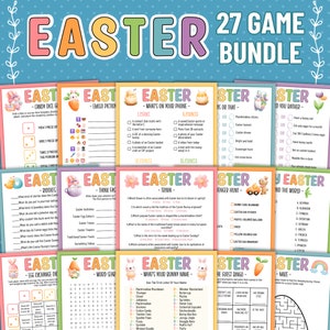 Easter Games, Printable Easter Games, Easter Activities, Easter Party Games, Family Games, Classroom Games, Kids Games, Easter Printables