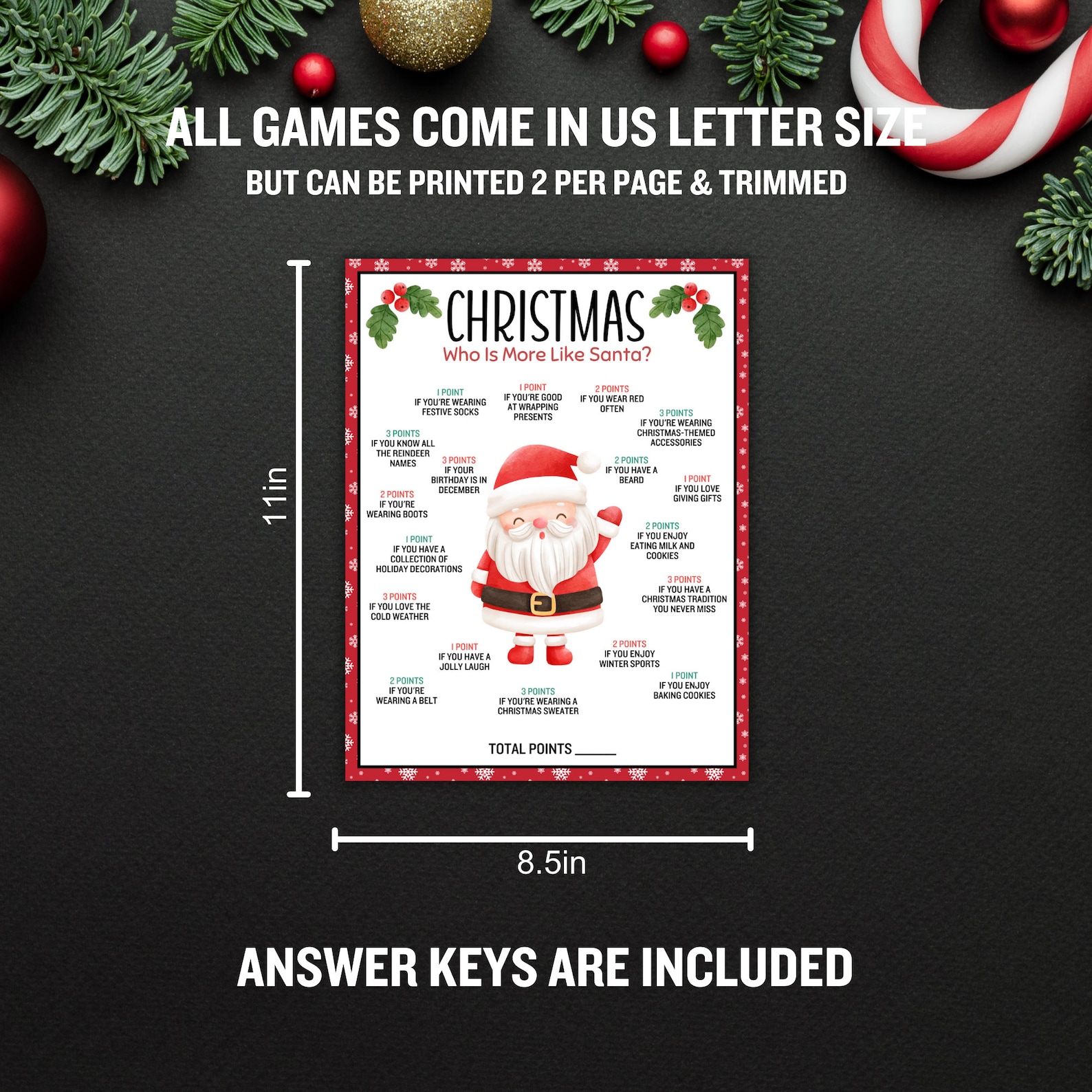 Christmas Games Printable Christmas - Il 1588xN.6153194342 Bysa 