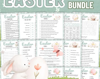 Paasspellen, Paasspelbundel, Paasactiviteiten, Paasfeestspellen, Paasfamiliespellen, Klasspellen, Pasen Afdrukbaar