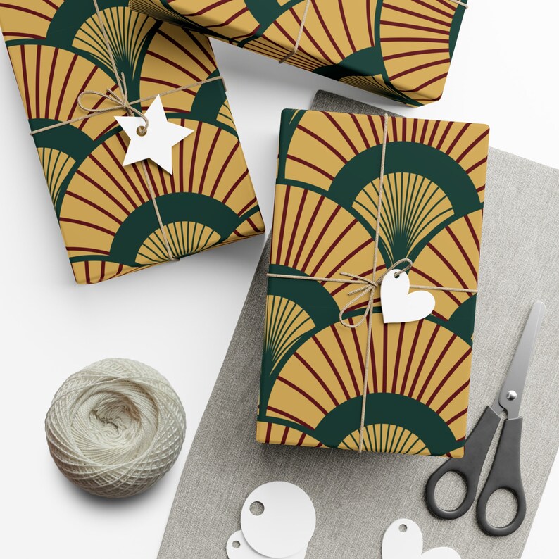 Art Deco Gift Wrapping Paper image 7