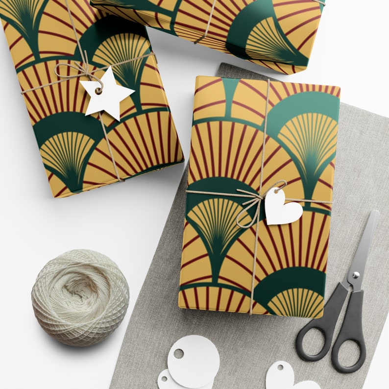 Art Deco Gift Wrapping Paper image 11