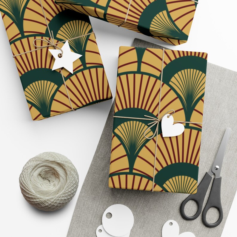 Art Deco Gift Wrapping Paper image 10
