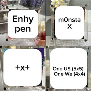 Bts Acrylic Puzzle - Etsy