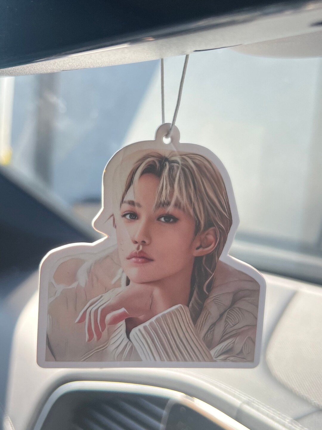 Felix Stray Kids Car Air Freshener BLUEBERRY Car Fragrance for Kpop