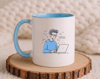 ソフトウェアエンジニアマグカップ、プログラマーコーヒーカップ、開発者へのコーディングギフト