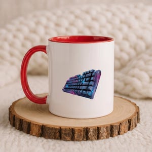 Programmer Mug, Software Developer Coffee Cup, Coder Gift, Computer Science Mug Red