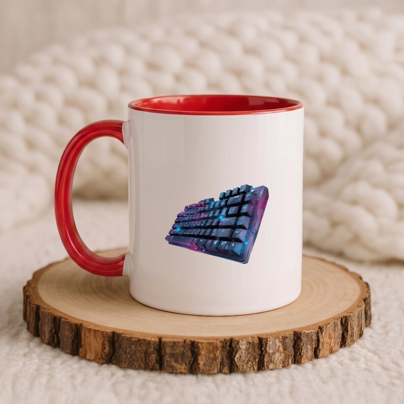 Programmer Mug, Software Developer Coffee Cup, Coder Gift, Computer Science Mug Red